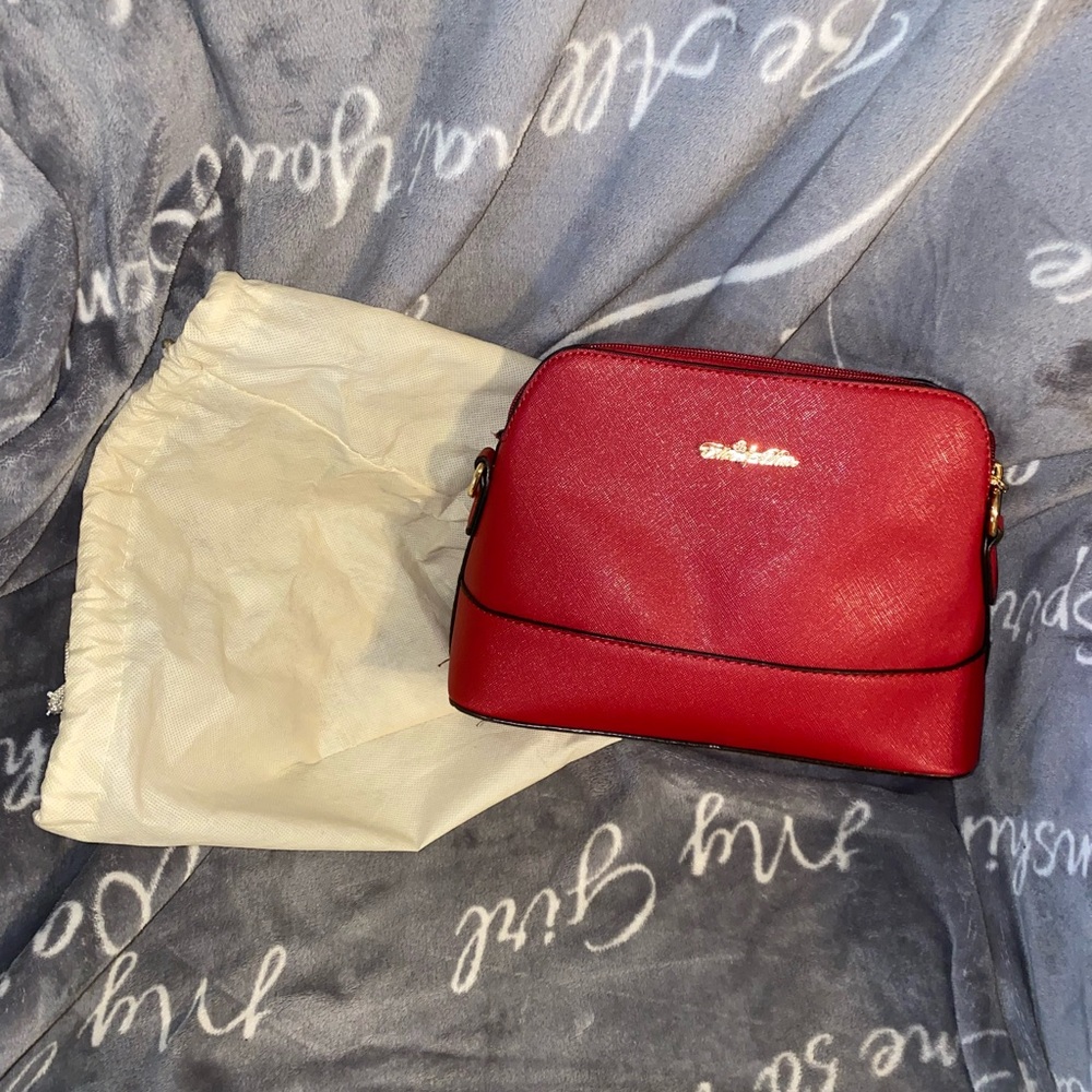 Elegant Red Women's crossbody Bag